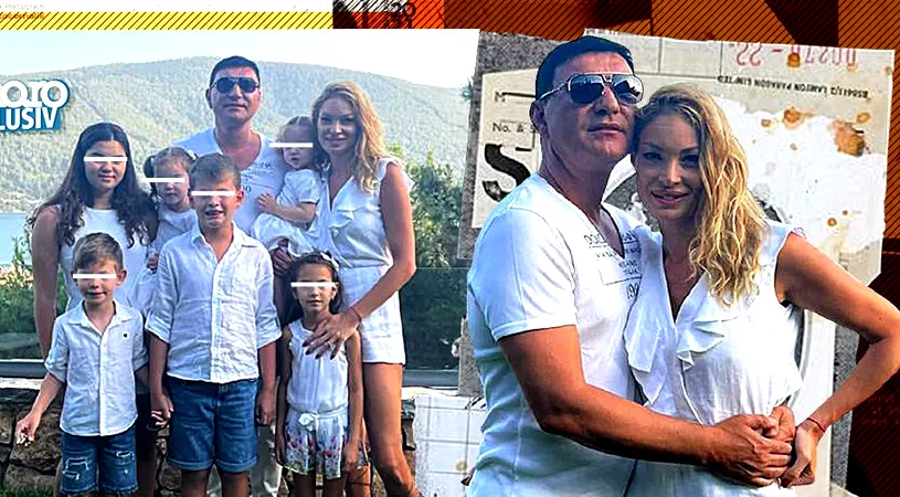 Reuniune de ”gradul zero” în Turcia! Cristi Borcea se distrează într-o vacanță de 5 stele alături de Valentina Pelinel și 6 dintre copiii săi