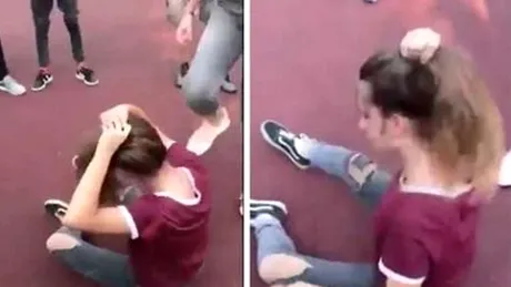 Bătaie ca-n ringul MMA între două eleve din Bucureşti. Scenele halucinante, filmate de colegi VIDEO