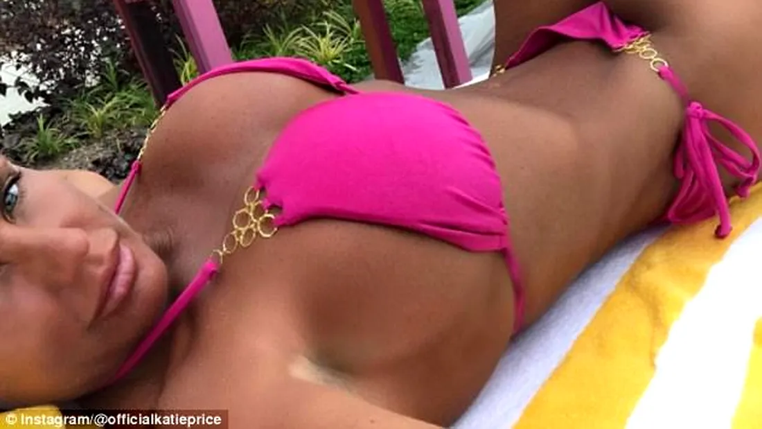 Katie Price de la 'Celebrities Big Brother' a făcut topless în Maldive!