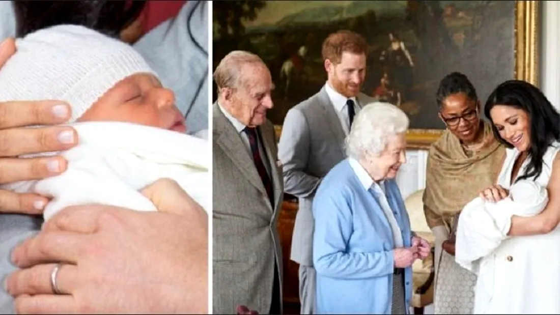 Cum arata bebelusul regal? Meghan Markle a publicat prima poza cu chipul fiului sau, Archie