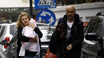 Călin Goia se bucură din plin de proaspătul statut de tată de fată