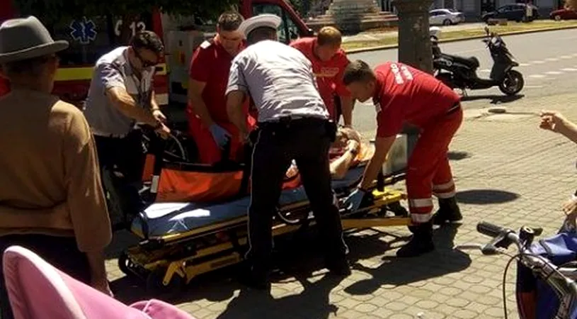 O femeie a murit după ce a fost lovită de o mașină și aruncată în alta