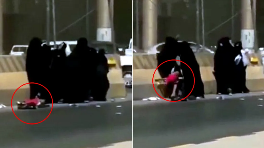 Bataie intre femei, in Arabia Saudita! Una dintre ele si-a scapat bebelusul din brate. Imagini VIDEO socante