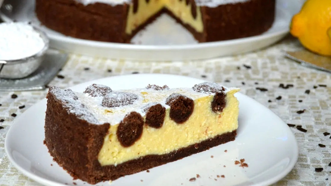 Reteta cheesecake cu bile de ciocolata, ideala pentru sarbatorile ce vin