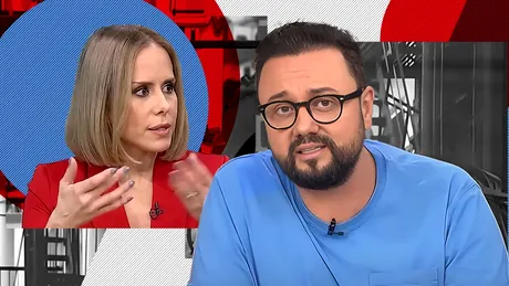 Cătălin Măruţă şi Mihaela Bilic, schimb de replici în direct la TV. De la ce a pornit totul: Mă disperi pe mine cu asta