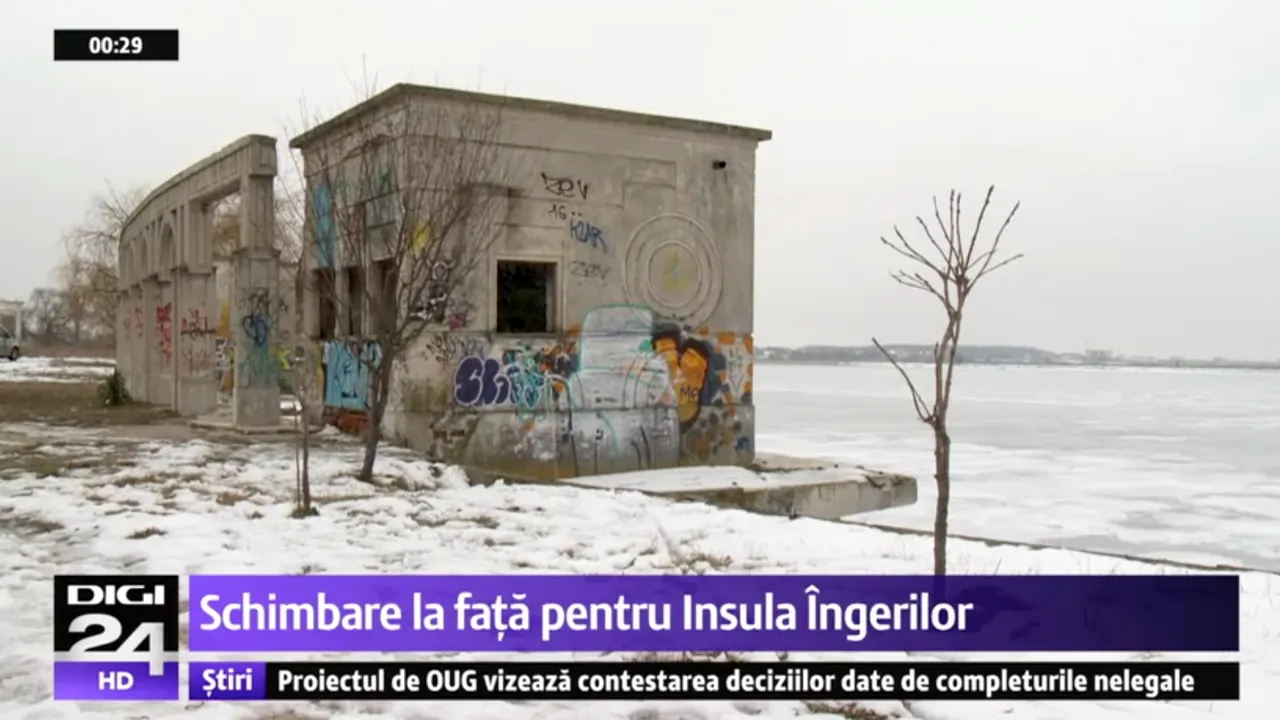 insula ingerilor plaja artificiala in Bucuresti 