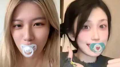 Un nou trend incredibil din China! Suzete pentru adulții stresați! Cum le folosesc