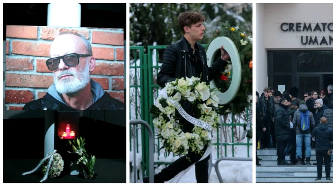 Andrei Gheorghe a fost incinerat! Cum a fost imbracat celebrul jurnalist si de ce la ceremonie a participat si un preot
