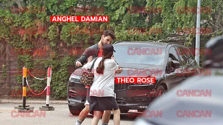 Theo Rose și Anghel Damian, ceartă în plină stradă? Artista și-a respins iubitul și a urcat la volan, deși este însărcinată în 8 luni