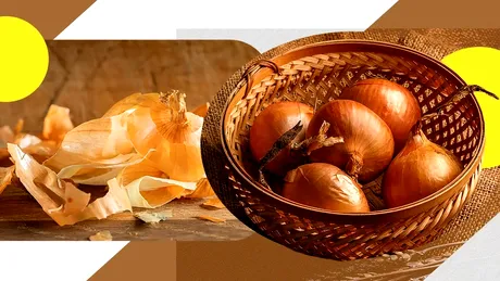 Nu vei mai arunca cojile de ceapă după ce vezi asta! Descoperă moduri eficiente în care le poți folosi