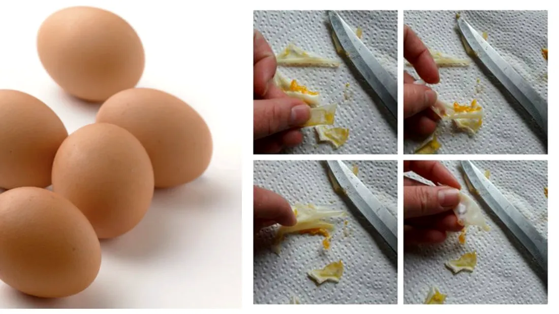 O romanca a avut parte de o surpriza neplacuta: a cumparat oua din plastic. De unde le-a achizitionat