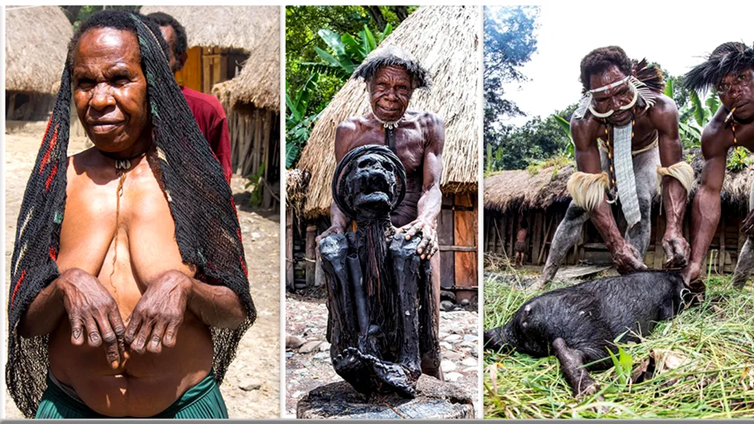 Tribul din Indonezia cu un ritual ciudat! De ce femeile sunt obligate sa isi taie degetele cand le mor membri din familie