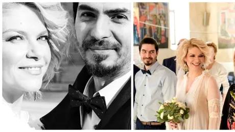 Andreea Marinescu s-a casatorit in secret! Este a doua nunta pentru prezentatoarea de stiri