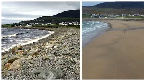 Plaja care a reaparut dupa 33 de ani. Unde se afla. Nu credeam ca o voi mai revedea VIDEO