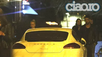 Anda Adam şi soţul ei, escapadă la ceas de seară