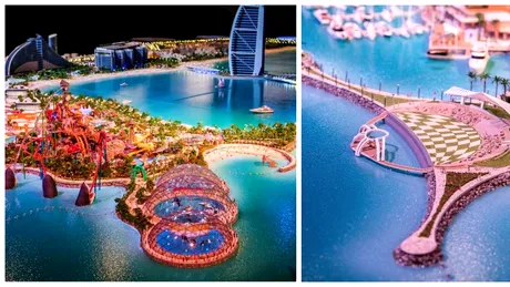 Dubaiul uimeste din nou! Construieste un ''oras'' pe mare, care va urca in topul celor celor mai cautate destinatii de lux din lume VIDEO