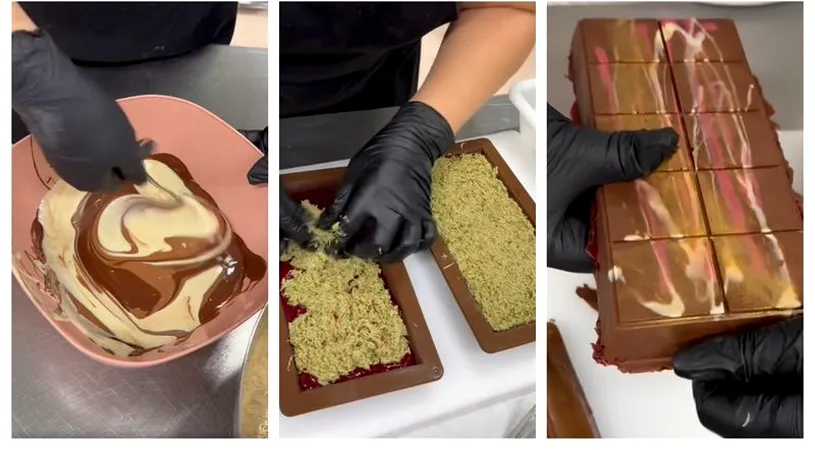 Rețetă de ciocolată Dubai. Ingredientele pentru cel mai râvnit desert al momentului