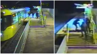 A fost prins de cativa pusti cand statea in statie si snopit in bataie! Barbatul nici n-a apucat sa isi dea seama ce i se intampla. Imaginile dure sunt greu de privit VIDEO