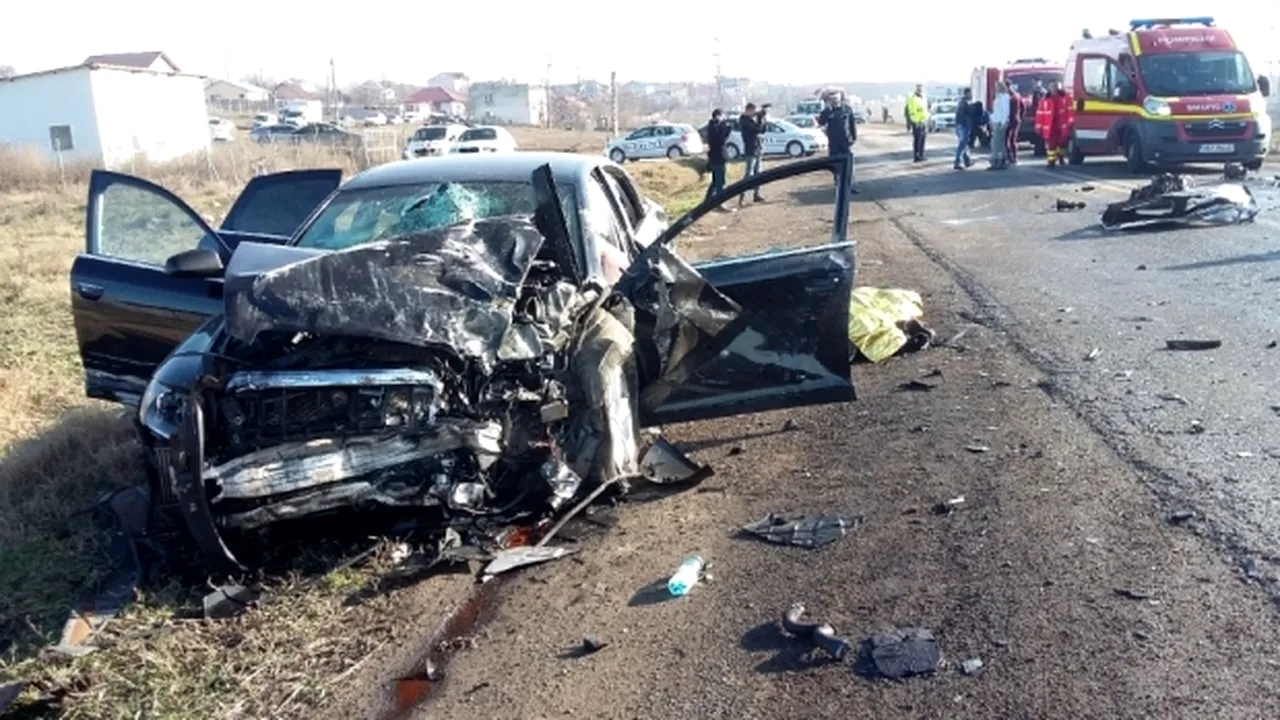 Accident rutier extrem de grav in Galati 