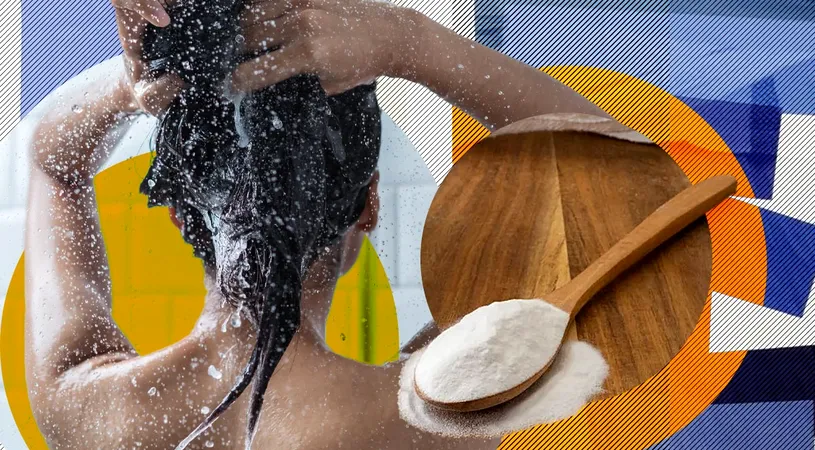 Ce se întâmplă dacă pui o linguriţă de bicarbonat de sodiu în şampon? Trucul te va scăpa de multe probleme