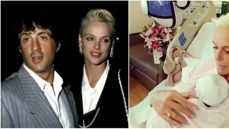 Fosta sotie a lui Sylvester Stallone a fost aspru criticata pentru ca a devenit mama la 54 de ani! E genial cum si-a aparat fotomodelul decizia de sarcina